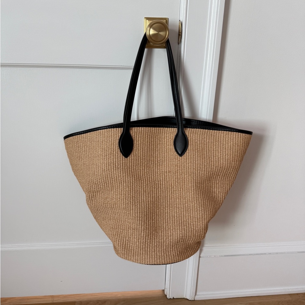 KHAITE OSA medium raffia tote, perfect condition. - Picture 6 of 8
